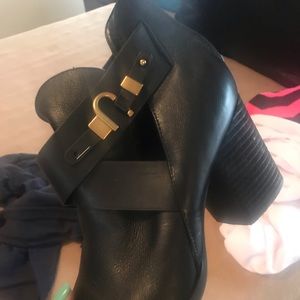 “Booties” size 10. Real leather barely worn.
